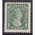 Canada 1935 Princess Elizabeth 1c mint hung SG ...