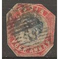 India 1854 SG2 4a Blue & Red Head Die III Good ...