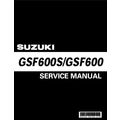 SUZUKI GSF600S GSF600 SERVICE MANUAL 2000-2002 ...