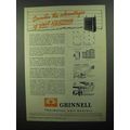 1950 Grinnell Thermolier Unit Heaters Ad - Adva...