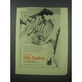 1954 Chivers Old English Marmalade Ad - No fool he