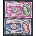 Sg621 - Sg622 Europa set mint never hinged MNH(...