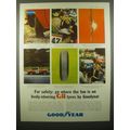 1965 Goodyear G8 Tires Advertisement - For safety: go where the fun is