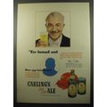 1950 Carling's Red Cap Ale Advertisement - Arthur Fiedler - I've found out