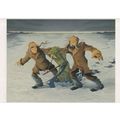 Martin Bigum Over The Ice Rescue Denmark Painti...