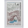 FRANCE 1971 MINT UNMOUNTED MNH GORGES OF ARDECH...