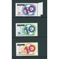 singapore malaya malaysia stamps mnh set sg276 ...