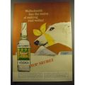 1960 Wolfschmidt's Vodka Advertisment - the secret of making real vodka
