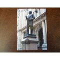 GB 1999 Rowland Hill Statue postcard Raymond Po...