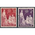 Christmas - Australia 1958 - FH - SG 306/7 (J)