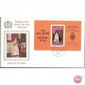 Antigua FDC 1977 - SG MS553 - Queens visit West...
