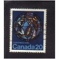 1976 canada christmas nativity 20c f/u sg850