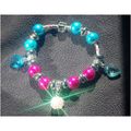 Fully Loaded Silver Plated Bracelet Disco Ball ...