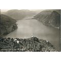 Switzerland PC - Flugaufnahme Monte Bre, Blick ...
