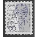 GER 1992 100pf 'WERNER BERGENGRUEN' FINE USED (...