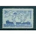 1069 3c Soo Locks Fine MNH