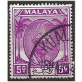Pahang 1952 SG57 5c Bright Purple Fine Used .. ..