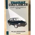 Vraagbaak Mitsubishi Colt Lancer / 1984-86