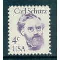 1847 4c Carl Schurz Fine MNH Dry Gum MA0807