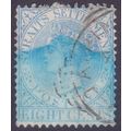 STRAITS SETTLEMENTS 1894 8c Sc#50 USED TAIPINg ...