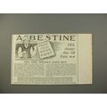 1900 Asbestine Ad w/ Speare's Paint Man - 75% C...