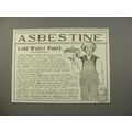 1900 Asbestine Ad w/ Speare's Paint Man - Cold ...
