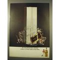 1963 Johnnie Walker Black Label Scotch Ad - Give Gift