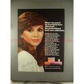 1981 Jhirmack Hair Care Ad w/ Victoria Principal - NICE