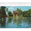 Roma Laghetto Villa Borghese Italy Postcard pos...