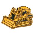 Construction Bulldozer Fridge Magnet