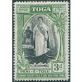 Tonga 1944 3d black & green SG 85 unused