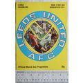1976 programme Leeds United v. Manchester City