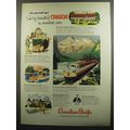 1953 Canadian Pacific Advertisement - Let yourself go!