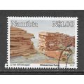 NAMIBIA 1997 RUINS IIKHAUXALNAS N$1 USED PART RUB PMK