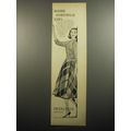 1957 Pendleton Spectator Skirt and Sweater Ad - Bolder Sportswear News