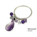 Charm Bracelets - Semi Precious Stone Bracelets...