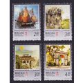 Macao Macau Paintings of Macao by Kwok Se 4v 19...