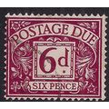 GB 1968 - 69 QE2 6d Purple Postage Due used No ...