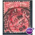 GB stamps 1902-10 KEV11 - 1d SG219 Stockwell 5