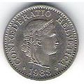 SUISSE 10 RAPPEN 1983