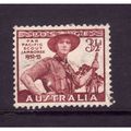 AUSTRALIA 1952 SG 254 3 1/2d SCOUTS BROWN LAKE ...