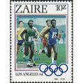 ZAIRE, Olympics Los Angeles, white 1984, 10Z