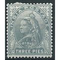 India 1900 SG112 3p Grey Mounted Mint .. ..