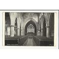 Yorkshire BIRSTALL Parish Church Interior Postc...