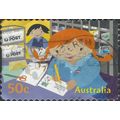 AUSTRALIA, Postie Kate sortin, blue & violet 20...