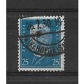 Germany.SG435 25pf Pres van Hindenburg (Blue).F...