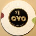 OYO. $1 Casino Chip. Las Vegas, NV. Y27.