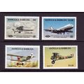 ANTIGUA & BARBUDA 1985 AIRCRAFT SG 934 / 937 SE...