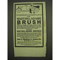 1917 Whiting-Adams Brush Ad - Body-Guard on You...