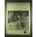 1979 Halston Corded Suede Fashion Ad - Reflections